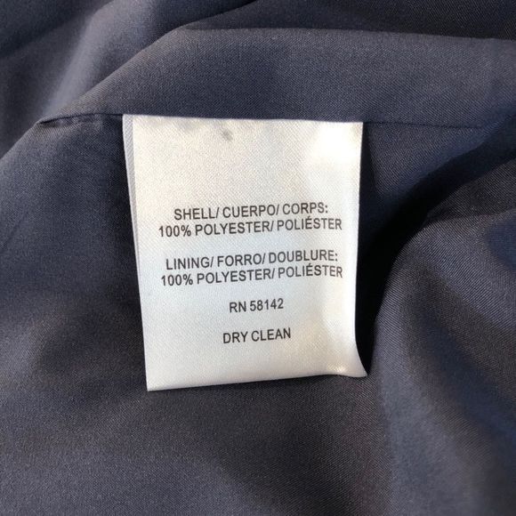 Gal Meets Glam Nanette Blue Floral Fit & Flare Long Sleeve Dress NWT size 4P - Picture 11 of 13